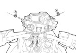 D6112Kit pro Kymco Xciting S 400i Tcs (18-24) montážní sada pro plexi D 6104ST