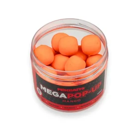 Mikbaits Pop-Up Mega fluo Mango / Plovoucí boilie / 25 mm / 300 ml (MC0152)