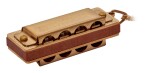 Hohner Little Lady, gold plated with necklace