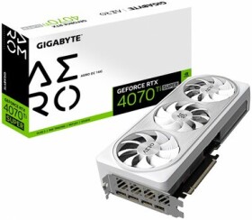 GIGABYTE GeForce RTX 4070 Ti SUPER AERO OC 16GB 2340 2655 MHz 16GB GDDR6x 256-bit 1x HDMI 3x DP (16) (GV-N407TSAERO OC-16GD)