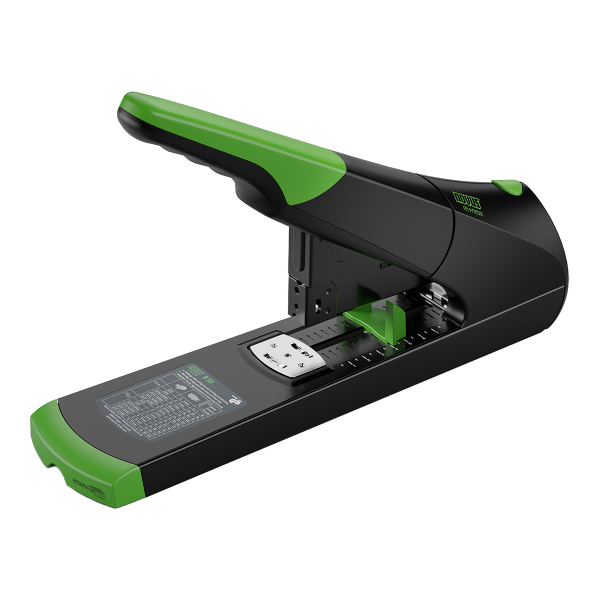 Novus sešívačka B 50 re+new, 140 listů, černo-zelená