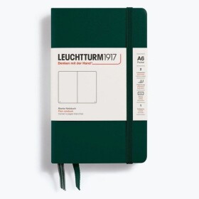Forest Green, Pocket (A6), 187 p., plain