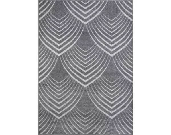 Koberec Oksi 120x170 cm, šedá geometrie