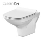 GEBERIT DuofixBasic s bílým tlačítkem DELTA21 + WC CERSANIT CLEANON CARINA + SEDÁTKO 458.103.00.1 21BI CA3