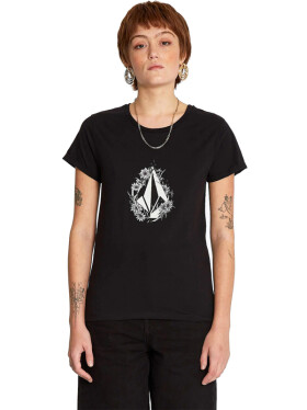 Volcom Radical Daze black dámské tričko krátkým rukávem