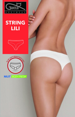 Dámské kalhotky string Lili přírodní M