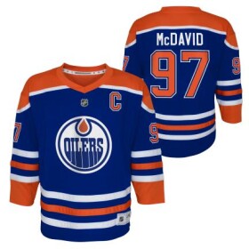 Outerstuff Dětský dres Connor McDavid Edmonton Oilers NHL Replica Home Velikost: L/XL