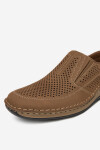 Polobotky Rieker 05277-64 Přírodní kůže (useň) - Nubuk