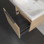 VILLEROY & BOCH - Architectura Skříňka s umyvadlem, 55x47x42 cm, 1 zásuvka, CeramicPlus, Nordic Oak 4A8760R1SVJ
