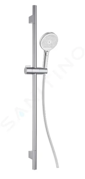Kielle Set sprchové hlavice EcoSpare, tyče a hadice, chrom/bílá 20402SE50