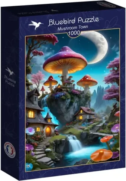 BLUEBIRD Puzzle Hříbkové město