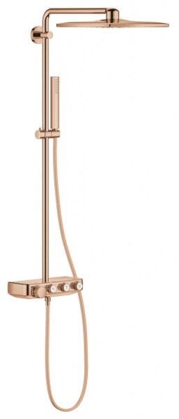 GROHE - Euphoria SmartControl Sprchový set s termostatem, 31x31 cm, 2 proudy, Warm Sunset 26508DA0