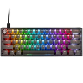 Ducky One 3 Aura Mini Kailh Jellyfish Y černá / herní klávesnice / podsvícená / mechanická / drátová USB-C / US (DKON2161ST-FUSPDABAAAK1)