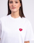 Tričko Carhartt WIP W' S/S Heart Patch T-Shirt White/Red