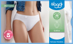 Dámské kalhotky sloggi 24/7 Cotton Lace Tai - bílé - SLOGGI WHITE 44