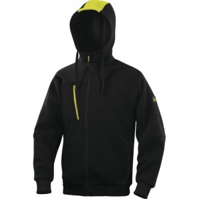 DELTA PLUS Pracovní mikina BORGO Barva: Černá, Velikost: 3XL (BORGONO3X)