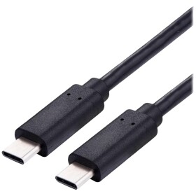 Value USB kabel USB 2.0 USB-C ® zástrčka, USB-C ® zástrčka 2.00 m černá stíněný 11.99.8309