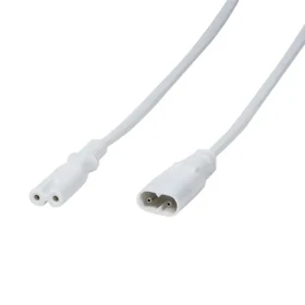 LogiLink Prodlužovací napájecí kabel C7-C8 bílá / Napájecí kabel / 2 m (CP132)