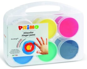 PRIMO Prstové barvy 6 x 100 ml