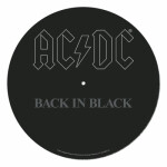 Podložka na gramofon - AC/DC Back in Black - EPEE