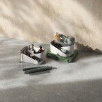 Organizér na kosmetické doplňky Umbra GLAM COSMETIC - bílý