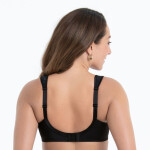 Clara Art komfortní podprsenka 5873 black/anthracite - Anita Classix 445 black/anthracite 105F