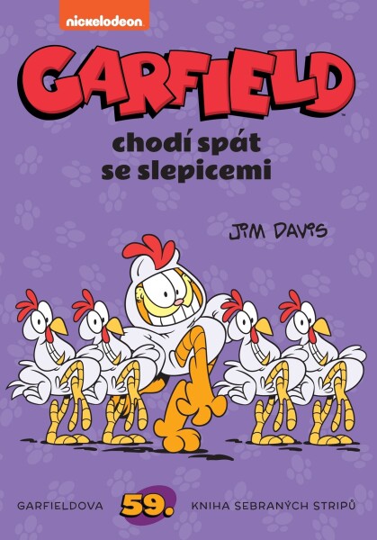 Garfield chodí spát se slepicemi