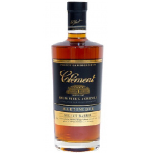 Clément Select Barrel 3y 40% 0,7 l (holá láhev)