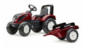 Traktor šlapací Valtra s valníkem - Alltoys Falk
