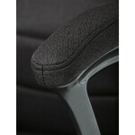 Kancelářské křeslo, houpací mechanismus, černá látka, KA-C713 BK2