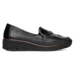 Polobotky Rieker 53785-00 Přírodní kůže (useň) - Lícová