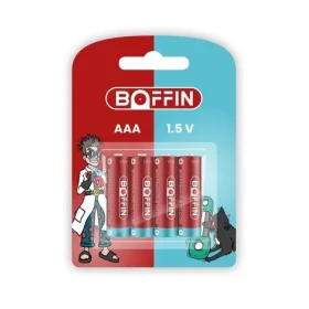 Boffin Baterie AAA 4ks / 1.5V / alkalické / v blistru (GB8504)