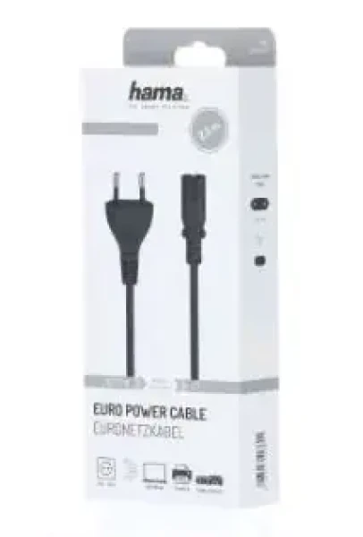 Hama síťový napájecí kabel euro vidlice 2,5 m