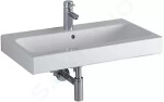 GEBERIT - iCon Umyvadlo 750x485 mm, s přepadem, otvor pro baterii, bílá 124075000