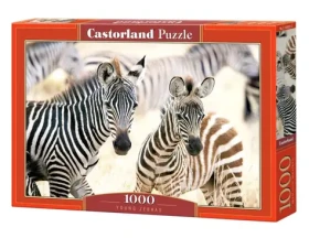 Castorland 105021 Mladé zebry