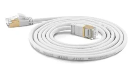 Wantec bílá / Patch kabel / Cat7 S/FTP / 1 m / RJ-45 (7117)
