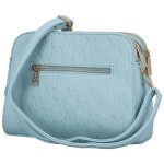 Trendy dámská koženková crossbody MaxFly Maira, světle modrá