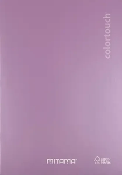 Mitama Color Touch růžová / Sešit / A5 / linkovaný / 40+2 listů (62002-90218)