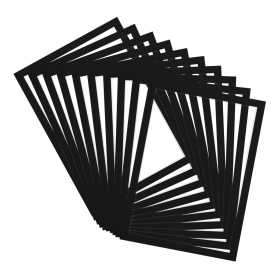 Djois otevřený rámeček - Magneto PRO, A4, PVC, černý, 10 ks