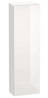 DURAVIT - DuraStyle Skříňka vysoká 140x40x24 cm, levá, lesklá bílá DS1218L2222