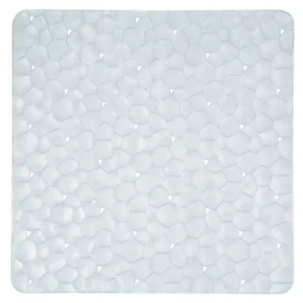 Spirella BIONIC protiskluzová podložka do sprchy průhledná / PVC / 55 x 55 cm (7610583135179)