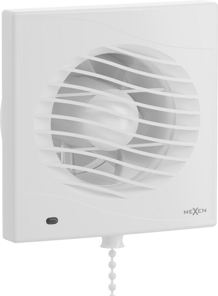 MEXEN - DXS 120 koupelnový ventilátor, s vypínačem, bílá W9603-125K-00