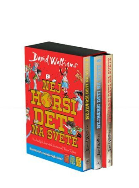 Nejhorší děti na světě - BOX 3 knihy - David Walliams