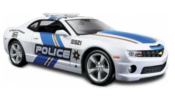 Maisto2010 Chevrolet Camaro SS bílá 1:24