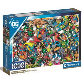 Puzzle Impossible: DC Comics 1000 dílků - Comansi
