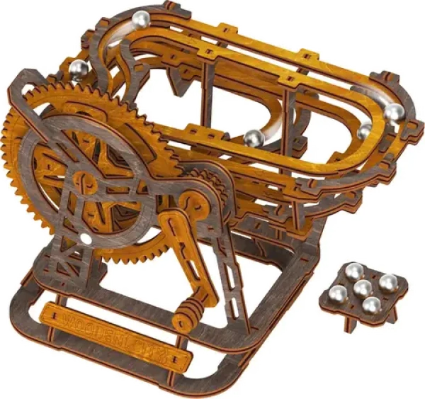 WOODEN CITY 3D dřevěné puzzle Kuličková dráha mini