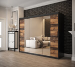 Šatní skříň Abi Old style T2 Rozměry: 180 cm