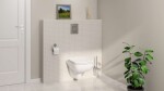 GROHE - Solido Set předstěnové instalace, klozetu Edge Ceramic a sedátka softclose, tlačítko Even, chrom 39816000