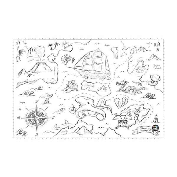 Podložka na stůl PP 60x44cm Pirate