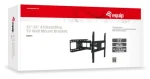 Equip Držák TV 32-55" černá / Držák TV / naklápěcí a otočný / VESA 400x400 mm / nosnost 50 kg (650315)